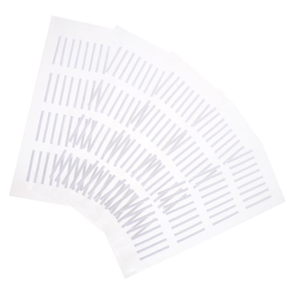 OUNONA 160Pcs Eyelash Rods White Cotton Material Suitable for Eyelash Bar Beauty Routine