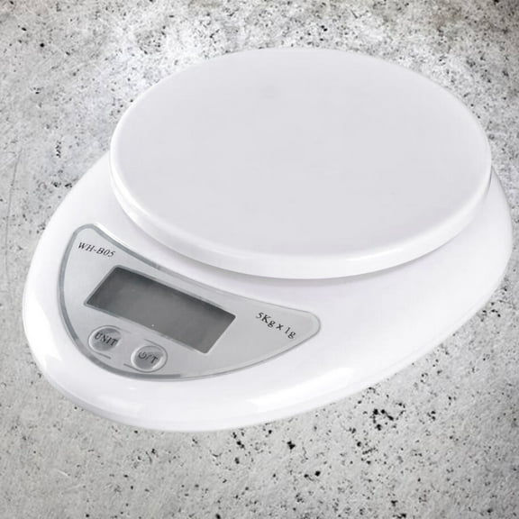 Tineasur Food Baking Scale Accurate Weight Measurement Tare Function White