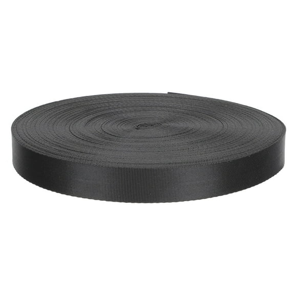 OUNONA Black Nylon Webbing Strap Uv Protection Portable Package Accessory