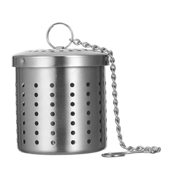 OUNONA 1Pc Stainless Steel Spice Filter Basket with Hook for Home Kitchen Seasoning and Tea