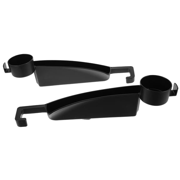 OUNONA 1Pair Fixed Car Storage Box Black Seat Gap Filler Organizer for Simple Car Interior Storage