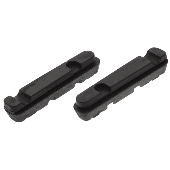 OUNONA 1Pair Portable Bike Accessory Brake Block in Black with Marking Line for Safe Brake Replacement