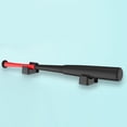 thumbnail image 1 of OUNONA Wall Mounted Baseball Bat Holder, 1 Pair Black Display Stand for Bat Storage, Collection, and Home Decoration, 1 of 8