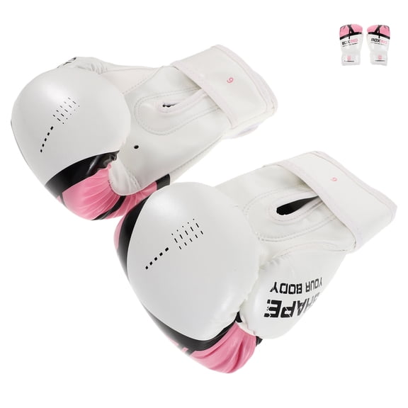 OUNONA Breathable Multi PU Youth Boxing Mitts for Martial Arts 1Pair