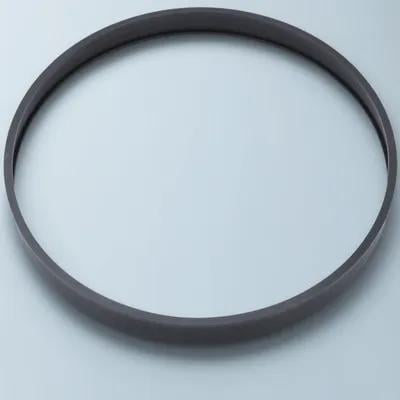OUNONA Black Metal Round Photo Frame, 1Pc Decorative Picture Holder for Home, Office, Wall or Desk Display