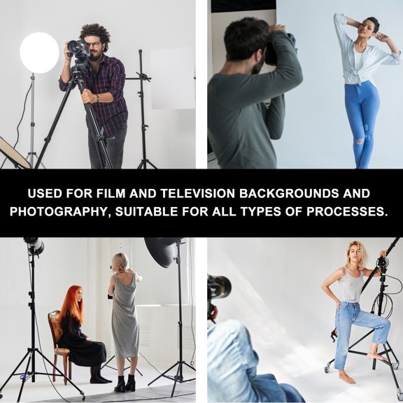 OUNONA 1Pc Black Velvet Backdrop Fabric Washable Wrinkle Resistant for Photography Studio Use