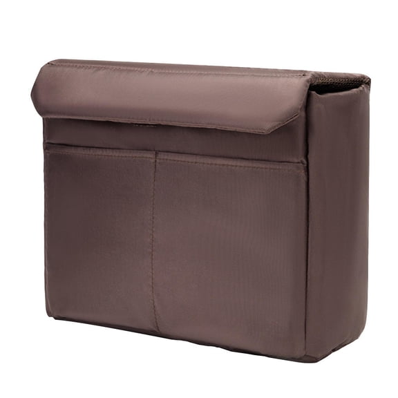 OUNONA Portable Camera Liner Bag Nylon Waterproof with Extra Pockets Coffee