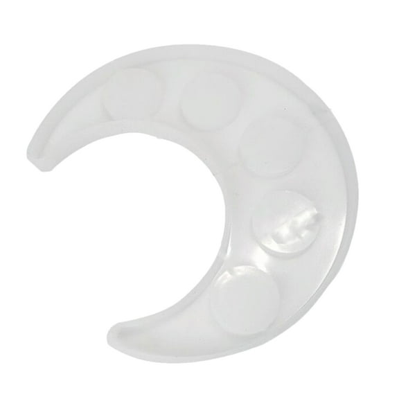 OUNONA Moon Shape Silicone Tray Mold for Crystal Epoxy Resin Casting, Durable Flexible Mold for DIY Crafts and Jewelry Making