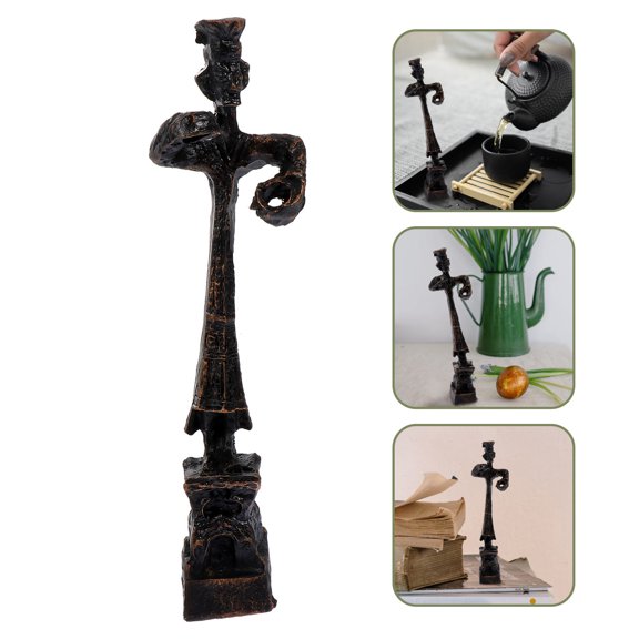 OUNONA 1Pc Resin Figure Model Resin Craft Ornament Home Office Desktop Adornment