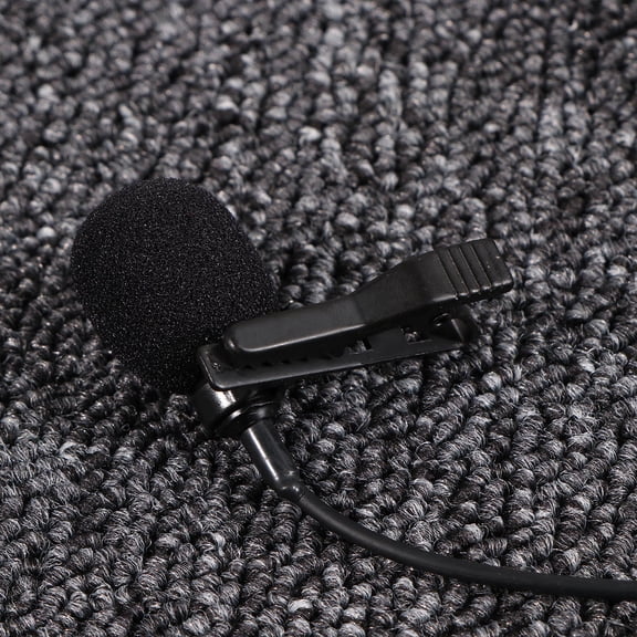 OUNONA 1Pc Lightweight Tie Clip Microphone Portable for Online Karaoke