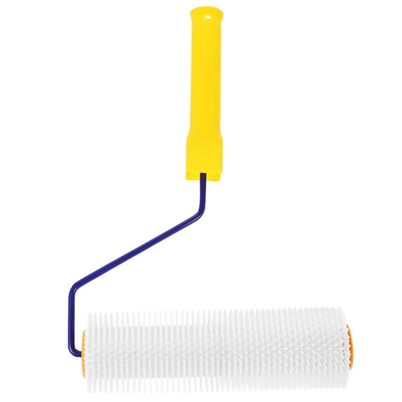 WEAVILUX self leveling concrete roller Screed Spiked Roller White Flooring Roller 1Pcs