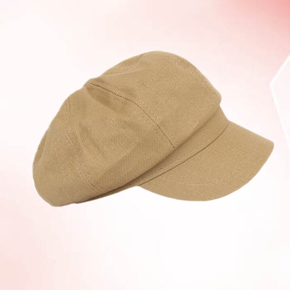 OUNONA Women's Casual Baseball Cap Hat in Khaki - 1 Pack Stylish and Comfortable Headwear