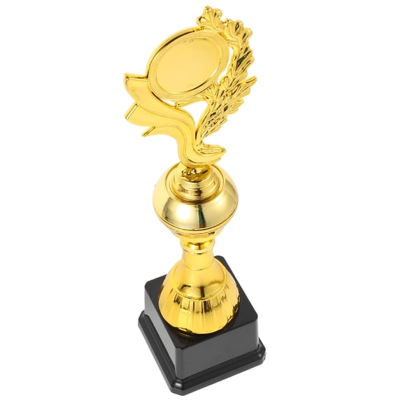 OUNONA Lightweight Golden Plastic Trophy Award for and Sports Competitions