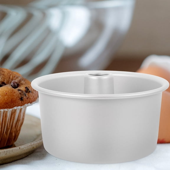 OUNONA 1Set Aluminium Alloy Round Cake Baking Pan with Removable Bottom Easy to Clean