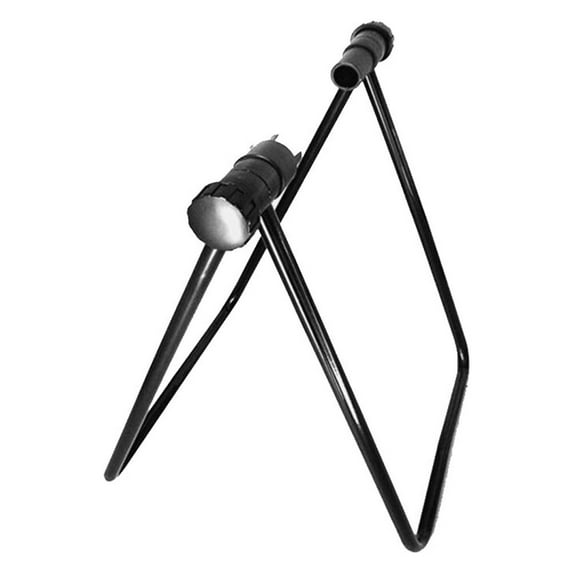 OUNONA 1Pc Bike Repair Stand Black Foldable Vertical Display Rack for Home Mechanic
