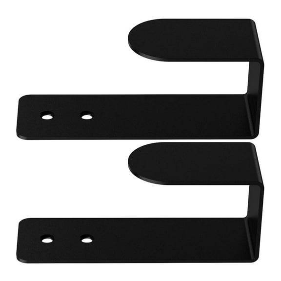 OUNONA 1Set Black Acrylic Wall Keyboard Mount Storage Rack for Mechanical Keyboard Desk Space Saver