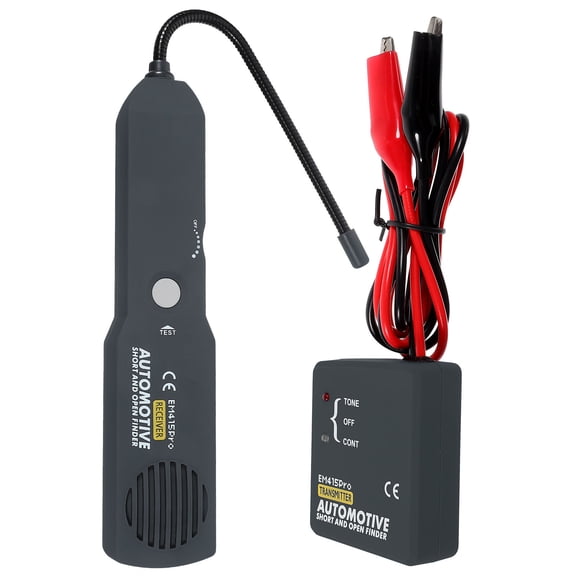 OUNONA 1Set Car Wire Tracer Black Circuit Tester for Short Open Finder Electrical Circuit Tracking