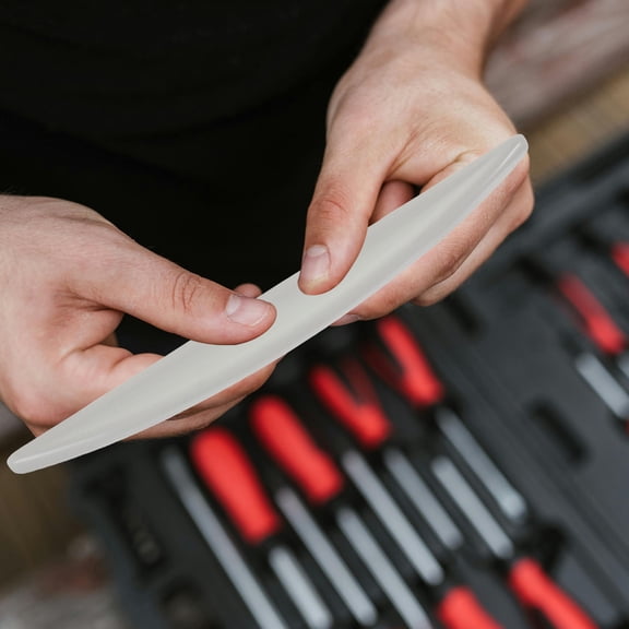 OUNONA Plastic Fridge Handle Grip, Heavy Duty, White, for Kitchen, 1Set