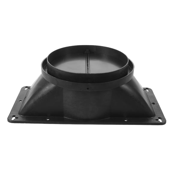 OUNONA 1Set Stove Ventilation Backflow Valve Black Range Hood Check Valve Replacement Part for Home