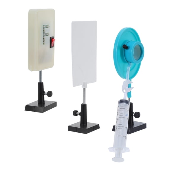 OUNONA 1Set Optics Experiment Supplies with Robust Optical Bench for Science Classes