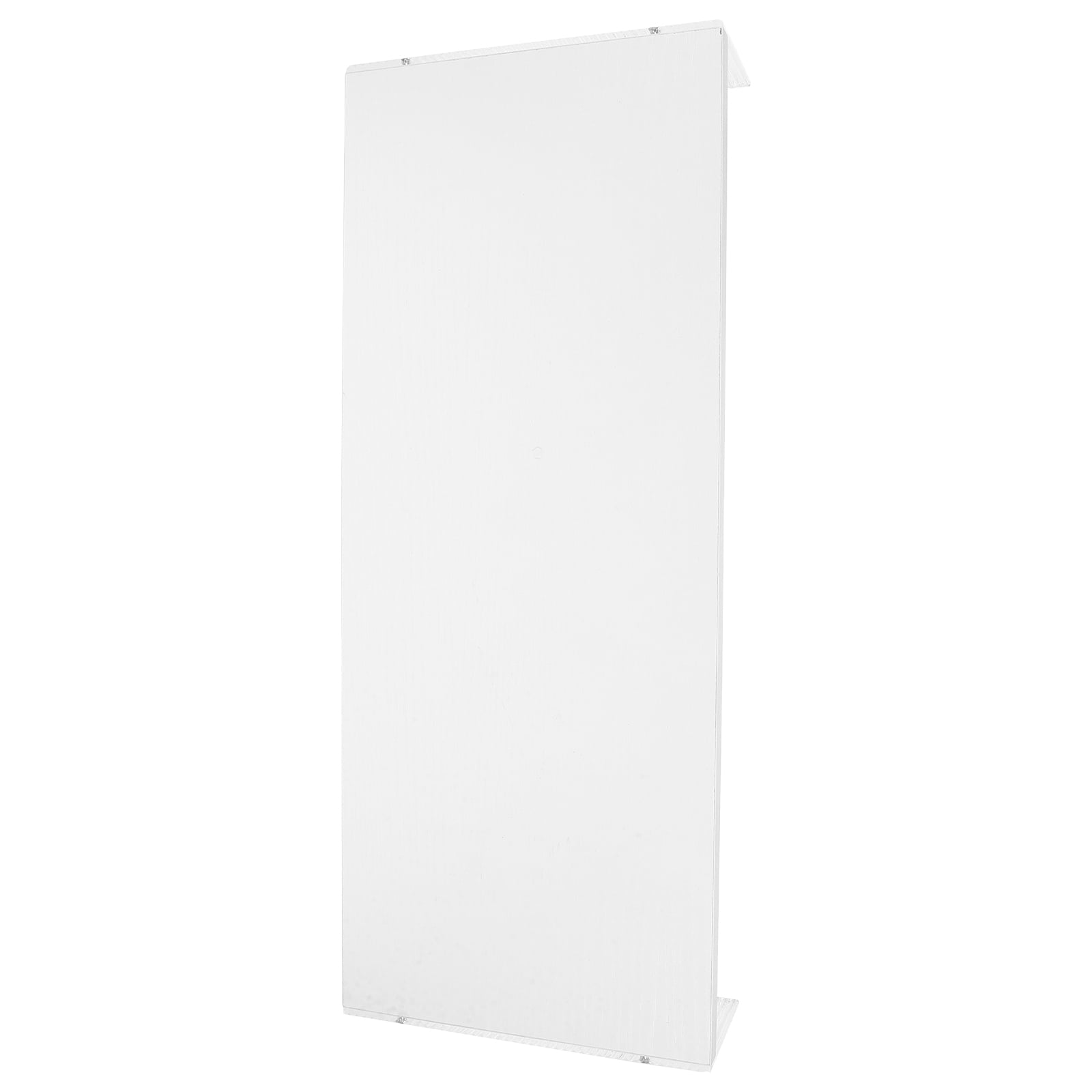 Tineasur Portable White Acrylic Monitor Riser Stand Desktop Shelf for Computer Screen Elevation