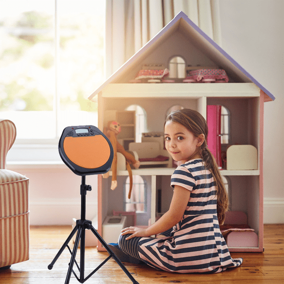 OUNONA 1Set Practice Electronic Dumb Durm Metre Rhythm Practice Durm Beginner Drum