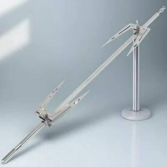 OUNONA 1Set Professional Stainless Steel Grill Forks for Meat Fish Barbecue and Air Fryer Use