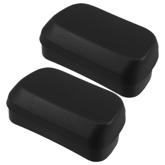 OUNONA 1Set Car Step End Cap with Screws Impact Resistant ABS Running Board Side End Cover