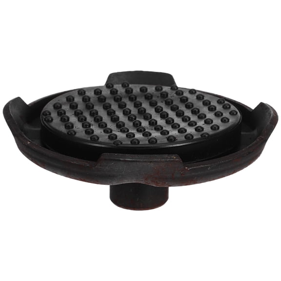 OUNONA 1Set Car Lift Rubber Pad Black Floor Jack Saddle with High Pressure Resistance