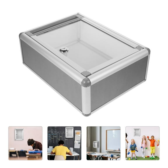 OUNONA 1Set Safety Suggestion Box for Factory Use Wall Mountable 11.2x8.5x4.1in