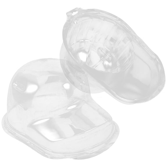 OUNONA 1Set Transparent Baseball Cap Display Rack Hat Shaper Stand for Home Or Store