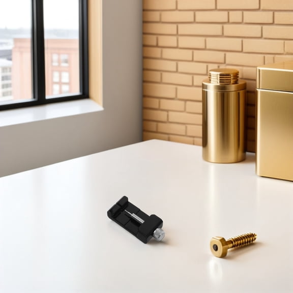 OUNONA 1Set Black Watch Band Link Removal Tool for Metal Bracelet Adjustment and Watch Use