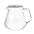 thumbnail image 1 of CATIEBYE 1Pc Transparent Glass Coffee Pot Heat Resistant Kettle with Pouring Nozzle, 1 of 6