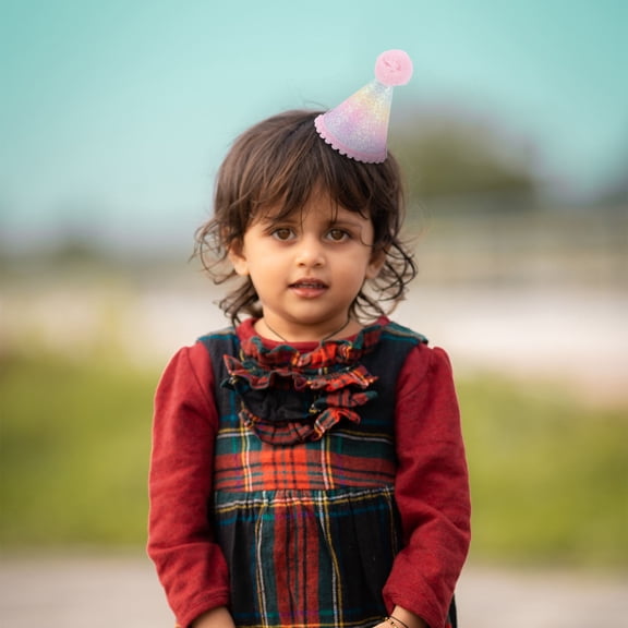 OUNONA 1Pc Camouflage Birthday Hat Party Decoration Accessory for Kids and Adults