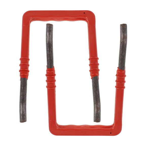 OUNONA 2Pcs Heavy Duty Water Well Ladder Stand Sturdy Climbing Ladder for Home and Outdoor