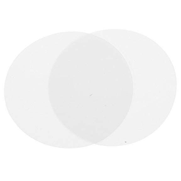 OUNONA 2-Pack Round Lampshade Diffusers for Pendant Lights, Cloth Light Covers, Frosted Shades, Table Lamp Shading Tools