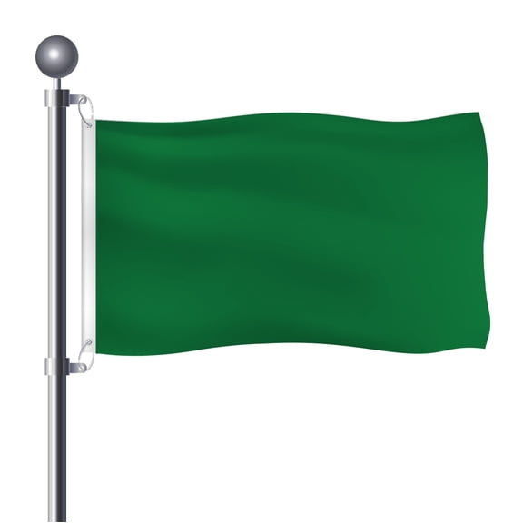 OUNONA 2-Pack Handheld Sports Flags, Colorful Polyester Cheer Flags with Grommets for Outdoor Games, Parades, Backyard 150x90CM