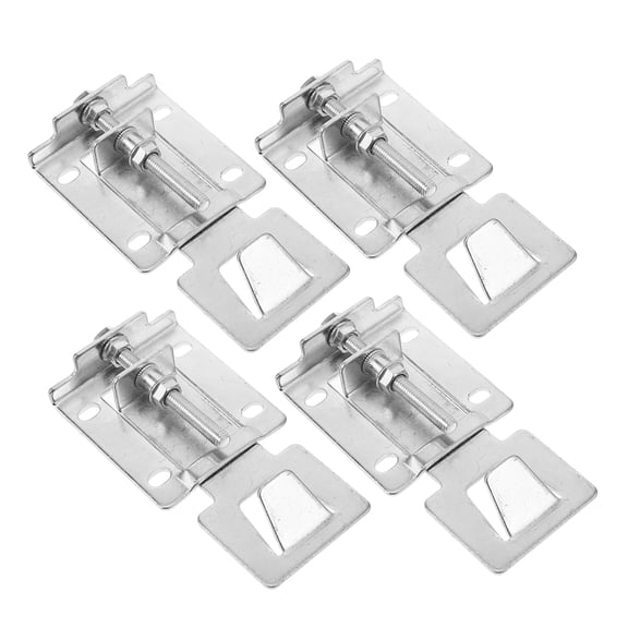 OUNONA 2 Pairs Adjustable Range Hood Hanger Kit Floating Hanging Plate Universal Mounting Bracket And Removal Suitable For Various Heights Metal Range Hood Hook