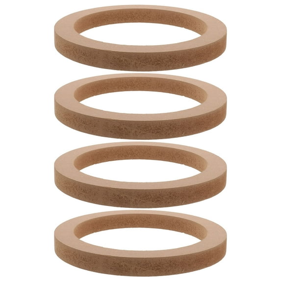 OUNONA 2 Pairs Car Speaker Spacer Rings Replacement 6.5 Speaker Rings for Cars Boats Trucks