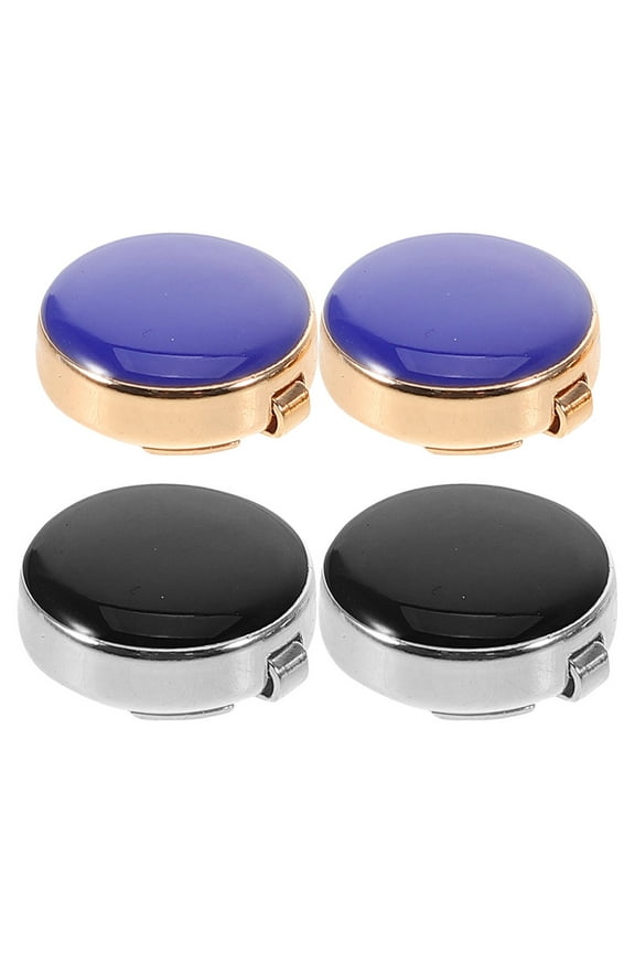 2 Pairs Cufflinks for Men Classic Wedding Business Shirt Cuff Links Groom Cufflinks Tuxedo Jewelry Men's Accessories for Groomsmen Business and Formal Occasions
