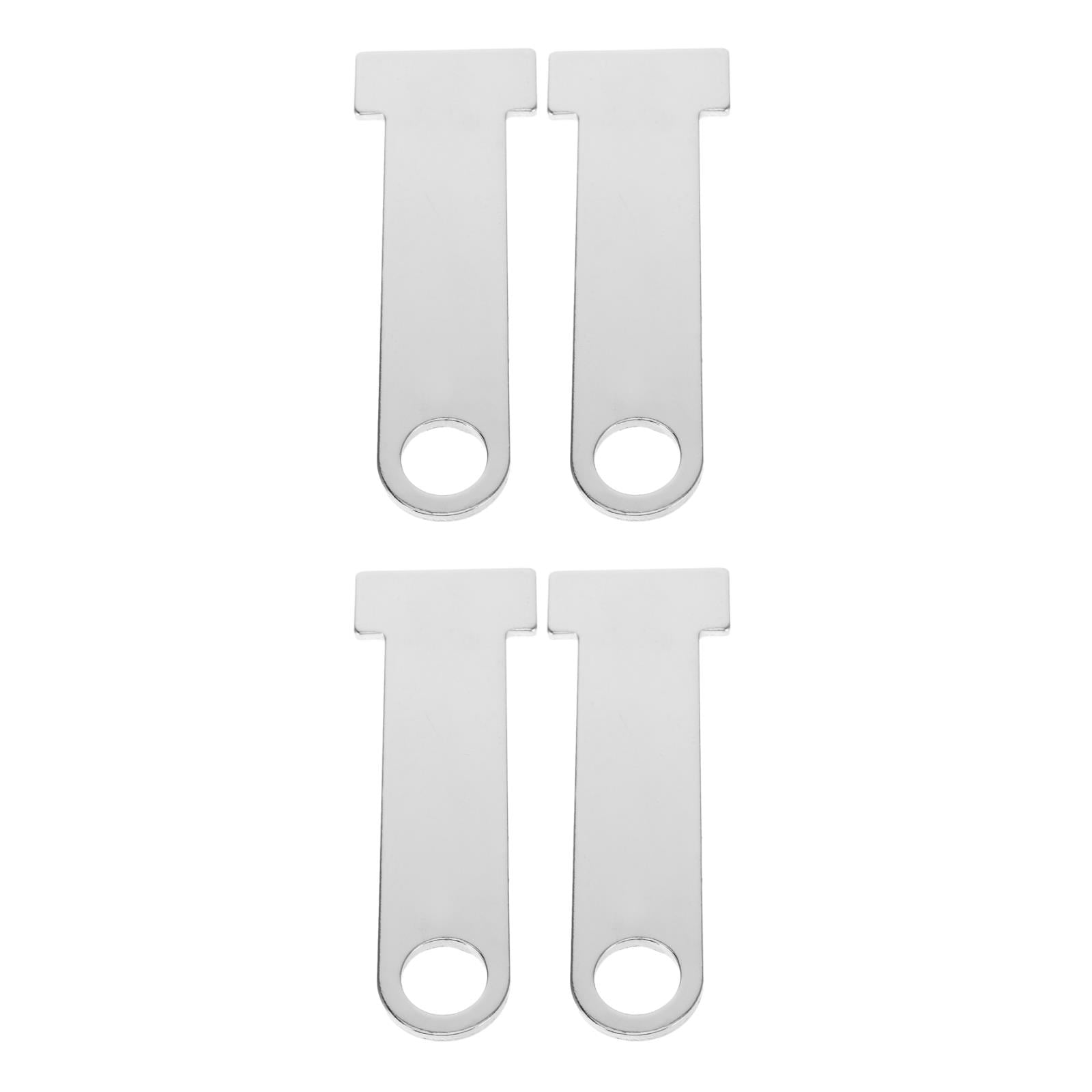 OUNONA WORGEOUS 2 Pairs Motorcycle Helmet Strap Brackets Extension for Motorcycle PartHelmet Ring Locks Brackets