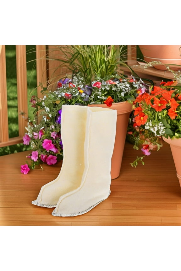 2 Pairs Rain Boot Socks for Women Warm Thick Boot Liners for Winter Soft Walking Boots Liners for Walking Boots Cozy Lined Boot Socks