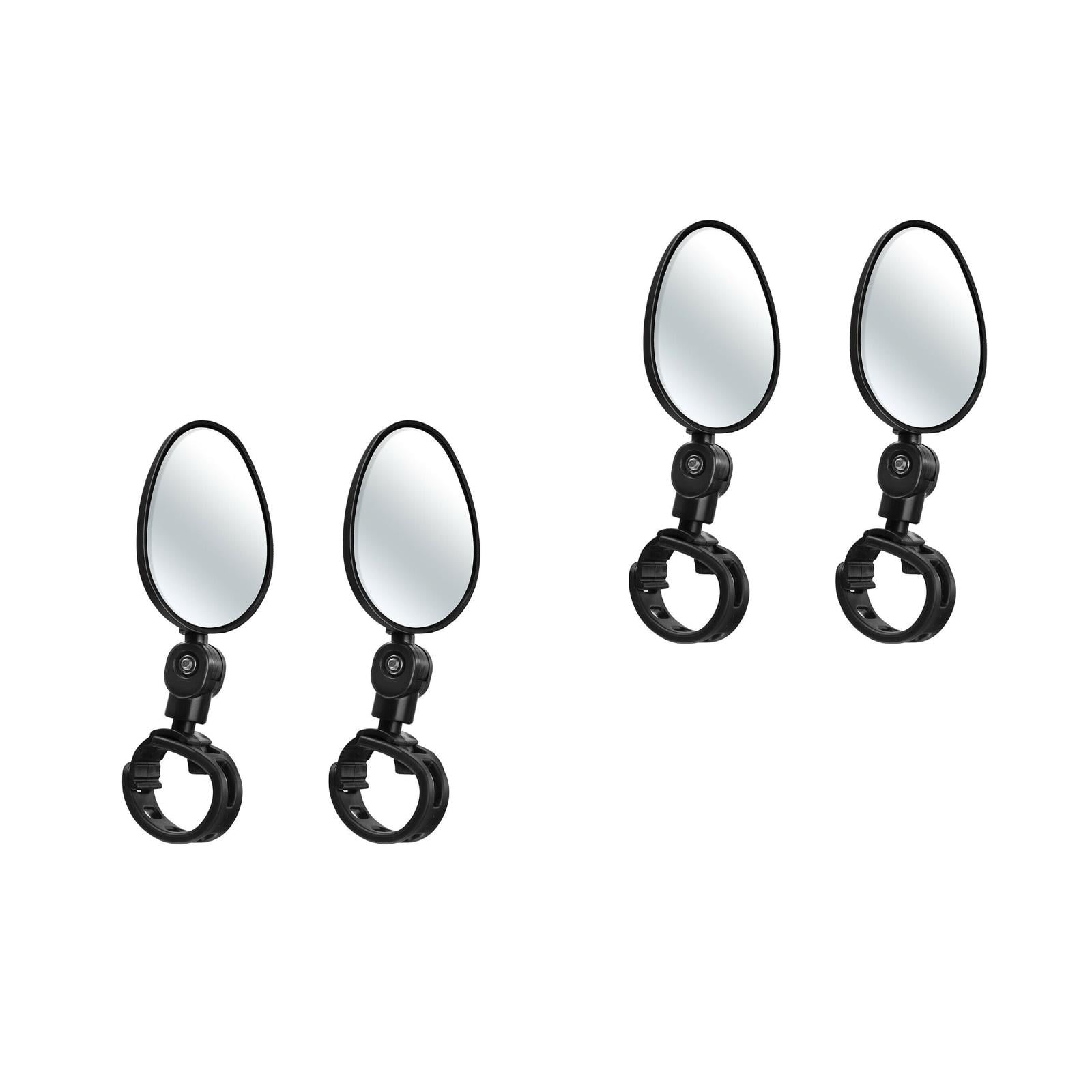 OUNONA 2 Pairs of Bike Mirror Motorbike- Mirror Adjustable Bike Mirror- Mirror Reflective Mirror