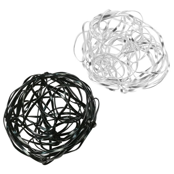 NUOLUX 2Pcs Assorted Color Floral Arrangement Tool Aluminum Alloy Flower Stem Fixing Holder