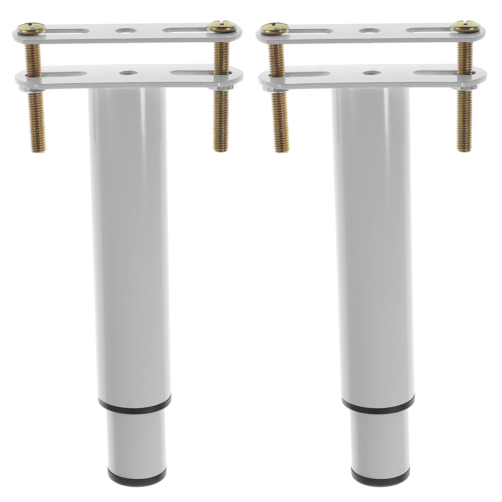 OUNONA 2 Pcs Bed Risers Adjustable Leg Support Feet Stability - Walmart.com