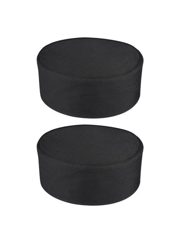 OUNONA 2-Pack Adjustable Chef Hats for Men and Women, Breathable Kitchen Caps, Comfortable Headwear for Cooking and Baking