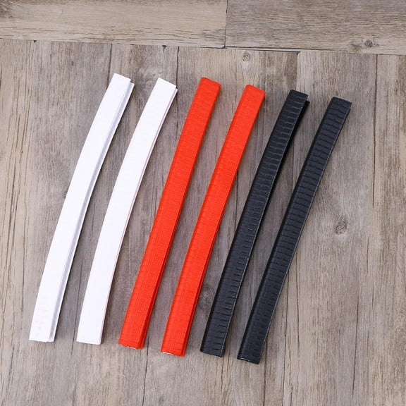 OUNONA 2 Pcs Deck Protector Absorbing Rubber Cover Black