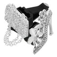 thumbnail image 1 of OUNONA 2 Pcs Door Handles Aromatherapy Clip 5.00X3.50X2.50CM Silver, 1 of 8
