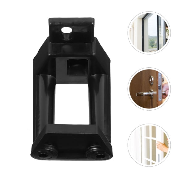 OUNONA  2 Pcs Door Panel Stopper Draft Wall Guide Swing Sliding Barn Modern Style