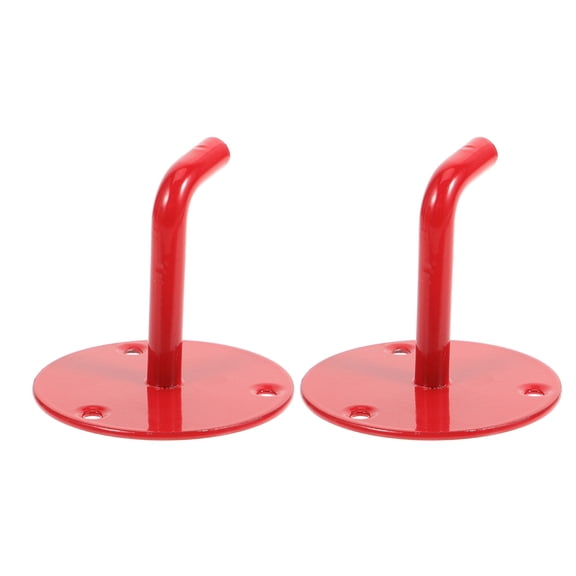 Homoyoyo 2Pcs Fire Extinguisher Hook Wall Mount Iron Bracket for CO2 Fire Extinguisher